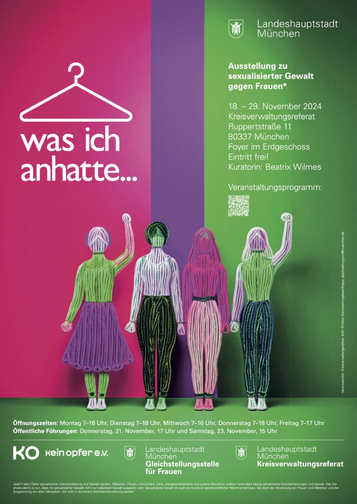 Bild Ausstellung „was ich anhatte …”